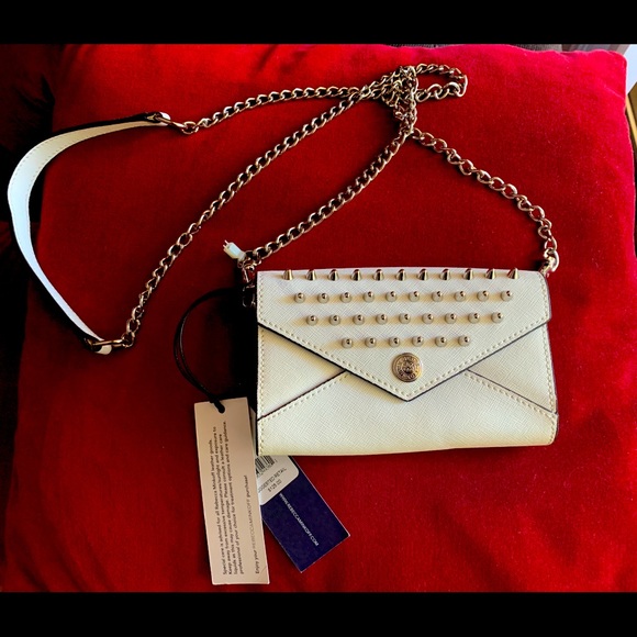 NWT Rebecca Minkoff Crossbody Leather Wallet - Picture 1 of 3